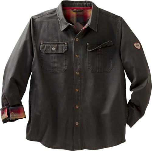Men's Conceal and Carry Shirt Jacket E392