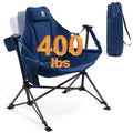 Oversized Padded Hammock Camping Chair with Cup Holder Y710