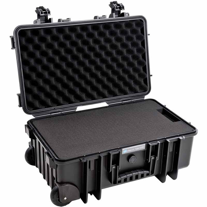 Black Outdoor Case with Sponge Insert V550