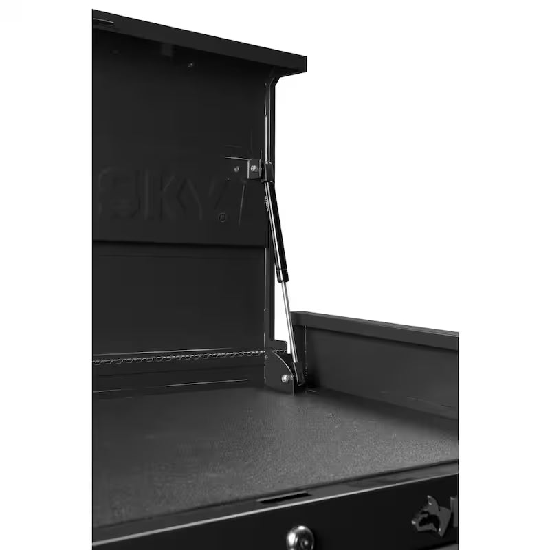 11-Drawer Tool Chest and Top Tool Cabinet Combo in Black F850