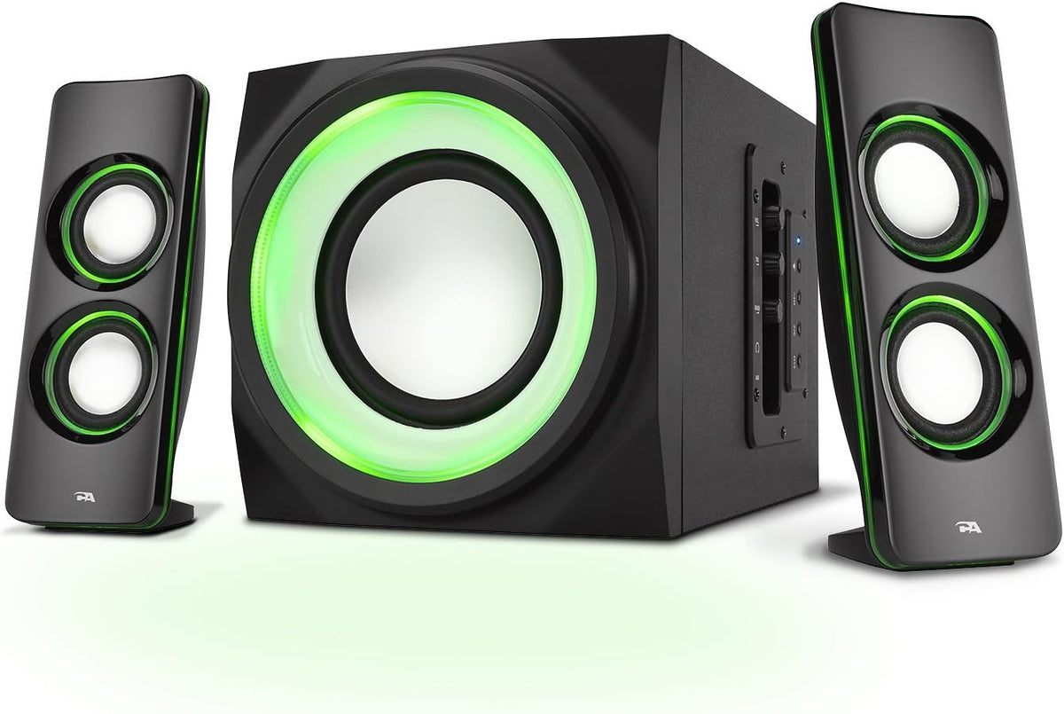 2.1 Bluetooth Subwoofer Speaker System, Pack of 2 J79853