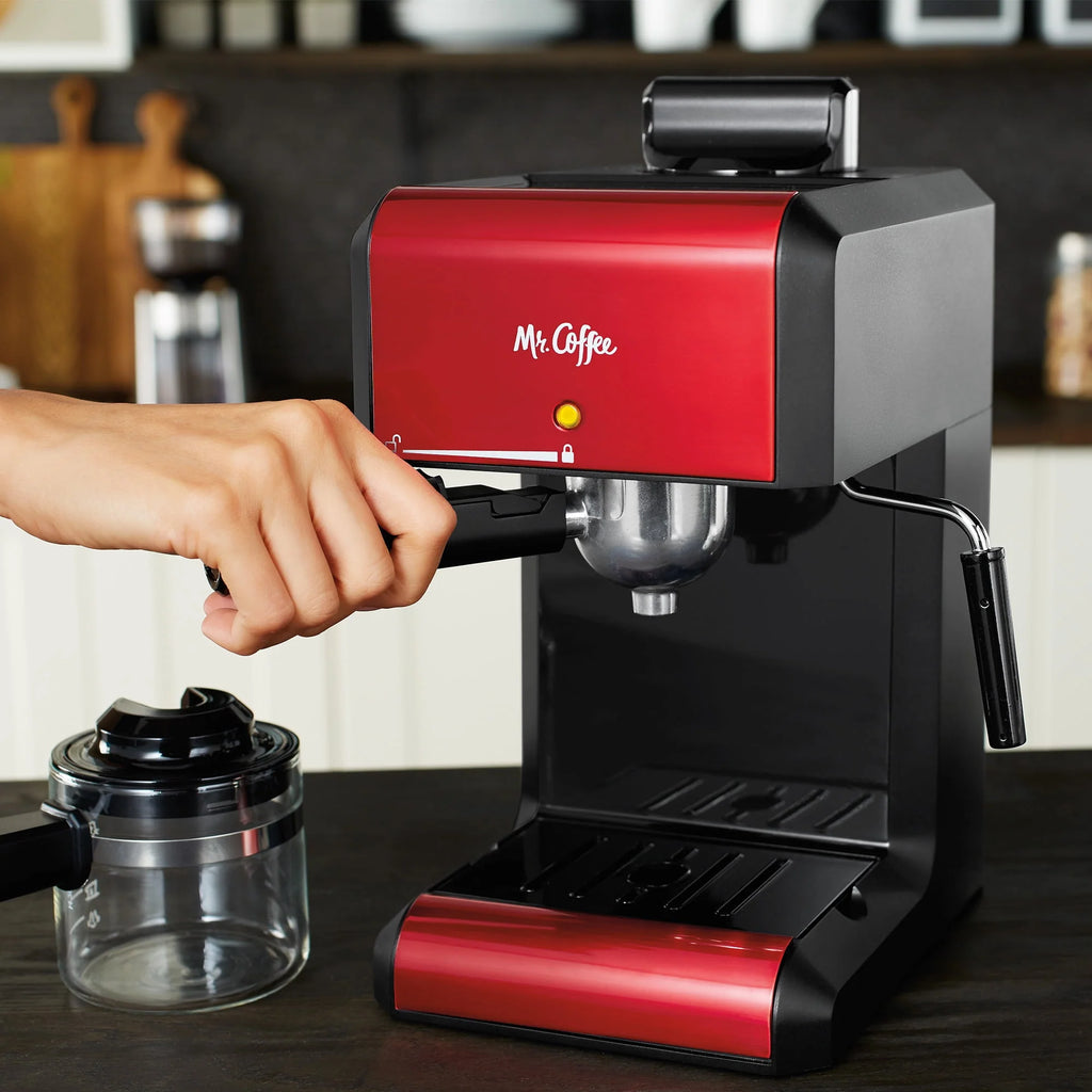 Automatic Espresso and Cappuccino Machine, 20 oz, Silver K3674