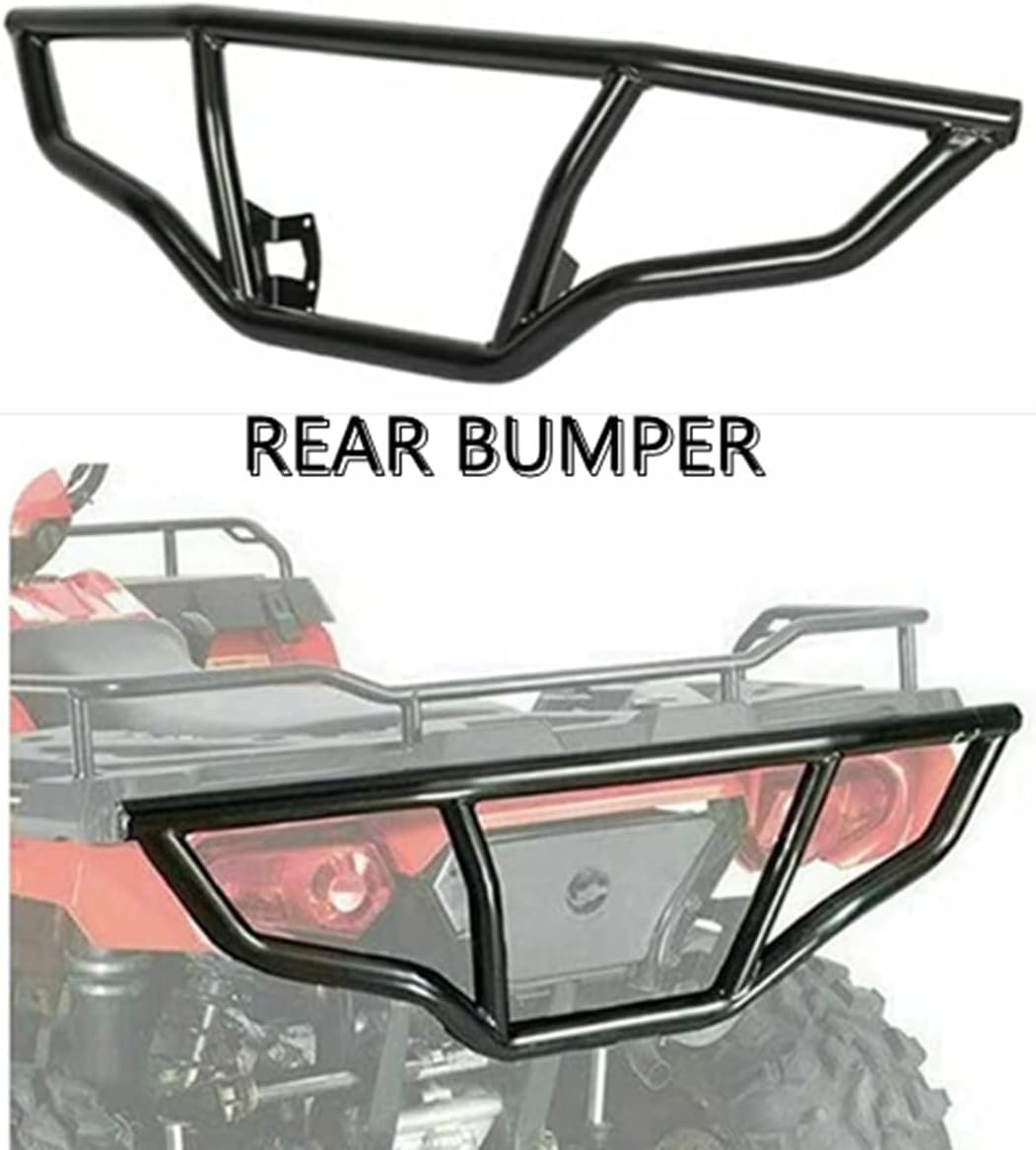 ATV Front and Rear Brush Bumper Protector, 2pcs Q7321