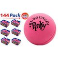 Pink Rubber Bouncing Ball Pack of 24 M807828