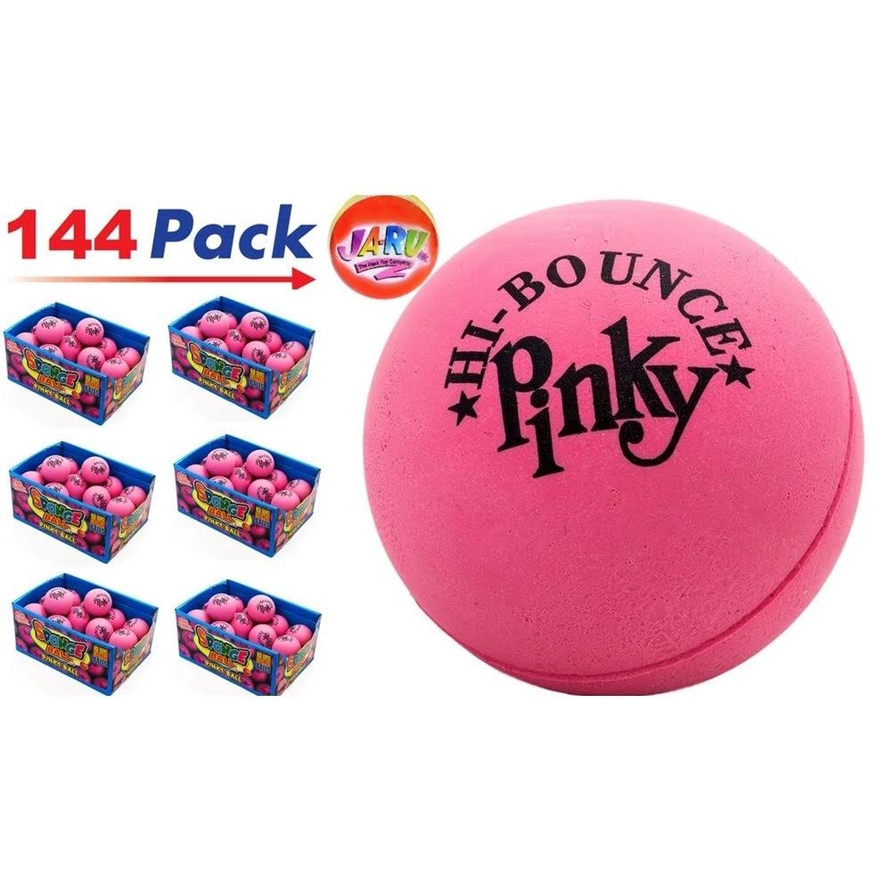 Pink Rubber Bouncing Ball Pack of 24 M807828