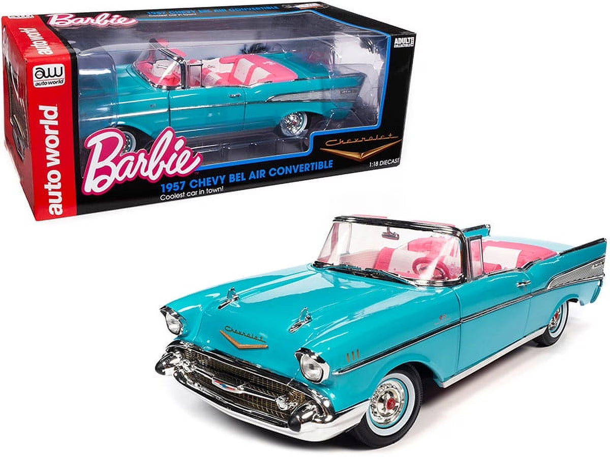 Aqua Blue 1/18 Diecast Model Car I11863