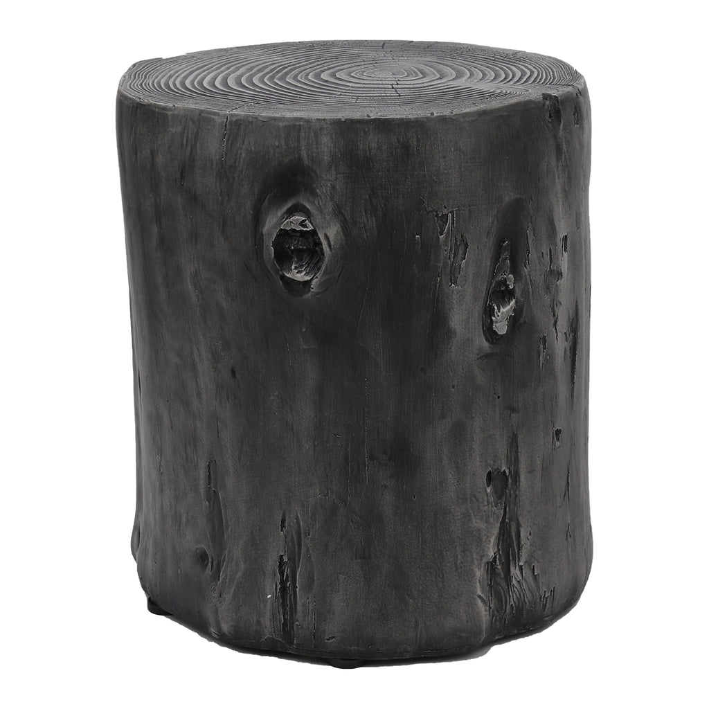 Faux Wood Round Side Table P3300