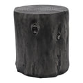 Faux Wood Round Side Table P3300