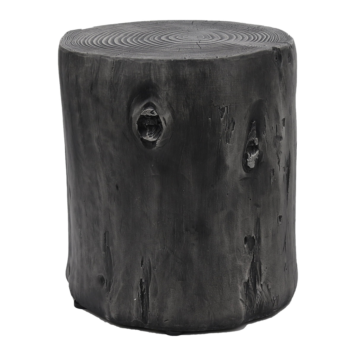 Faux Wood Round Side Table P3300