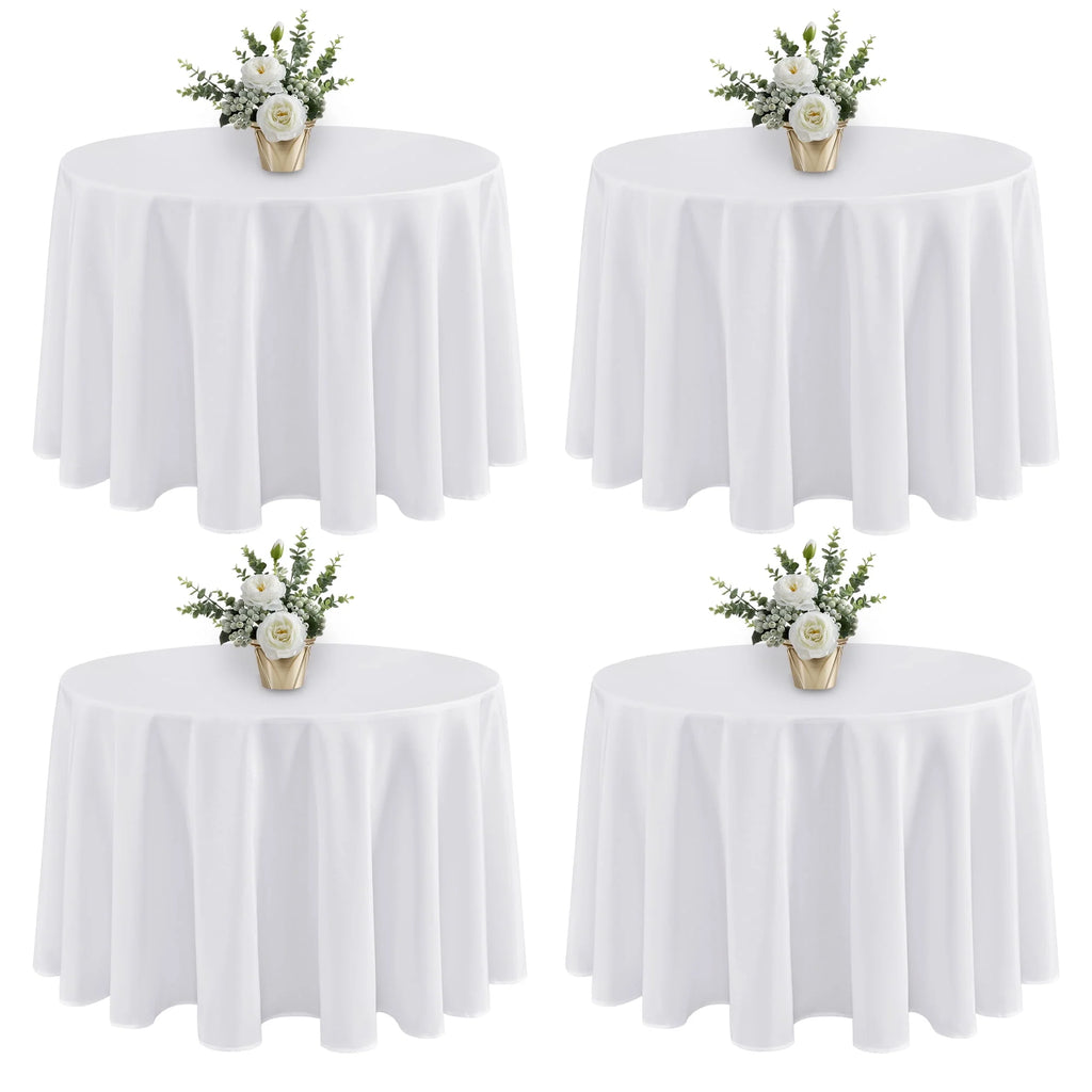 Round 60 inch Black Tablecloth H1043