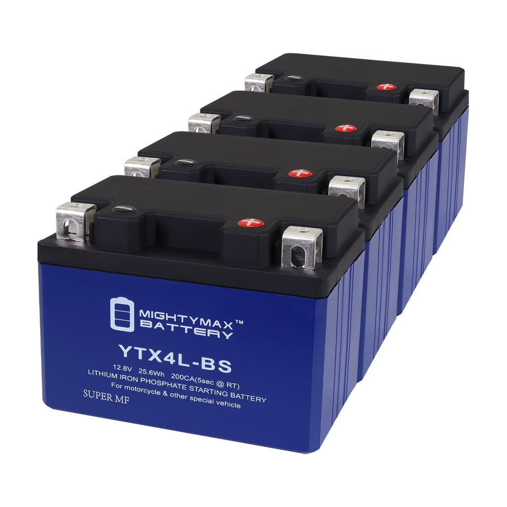 4 Pack Lithium Replacement Battery Z25802