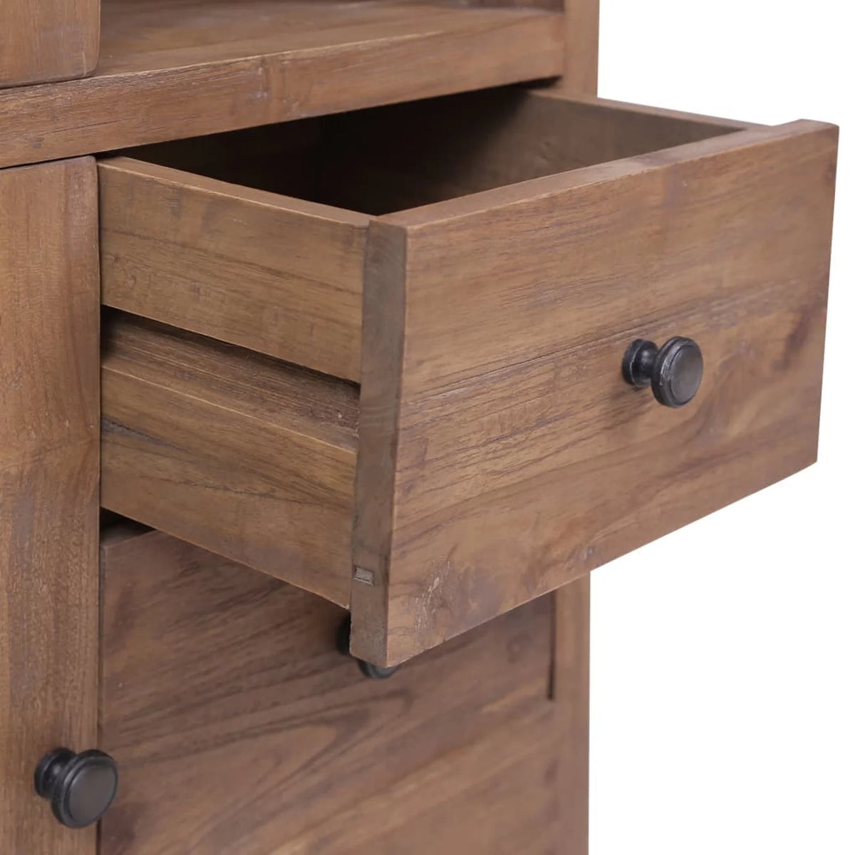 Solid Teak Wood Highboard J24372