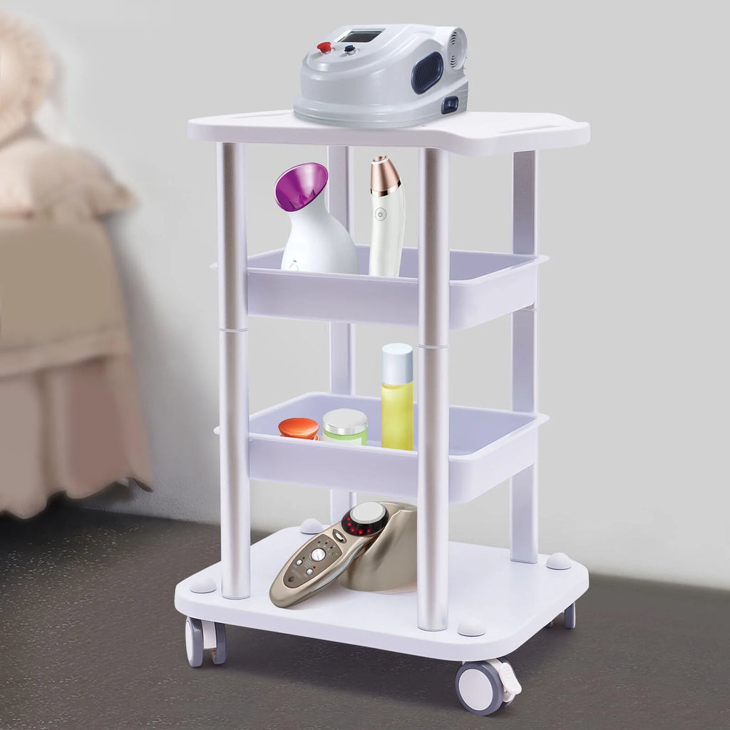 4 Layers Tray Rolling Cart with Wheels X718