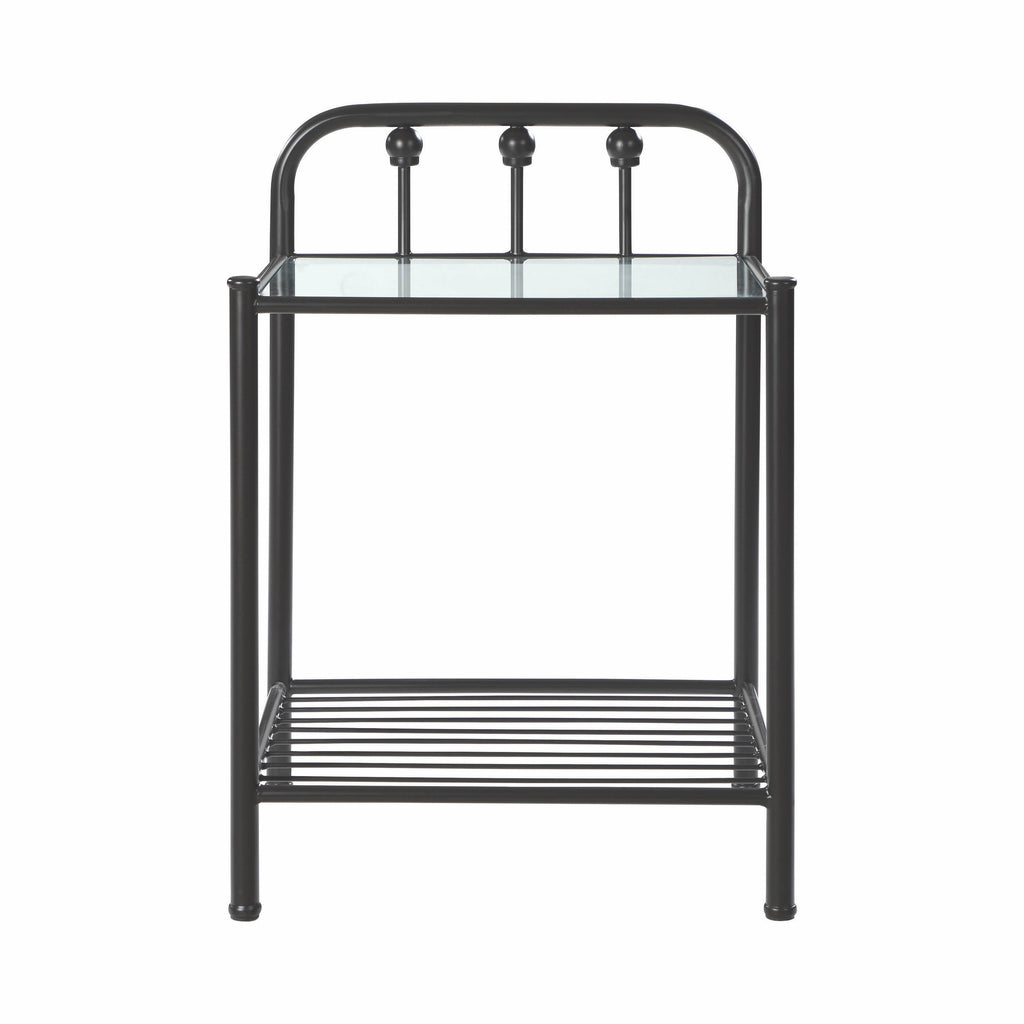 Dark Bronze California King Metal Bed Q832661