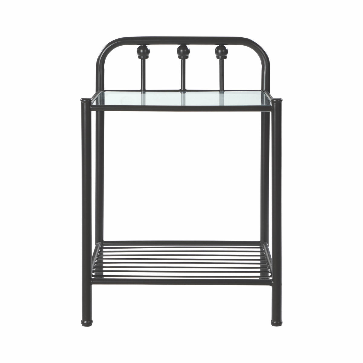 Dark Bronze California King Metal Bed Q832661