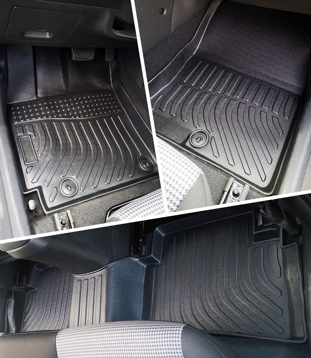 Black Car Floor Mats X241013
