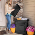 Black Parcel Delivery Box W49082