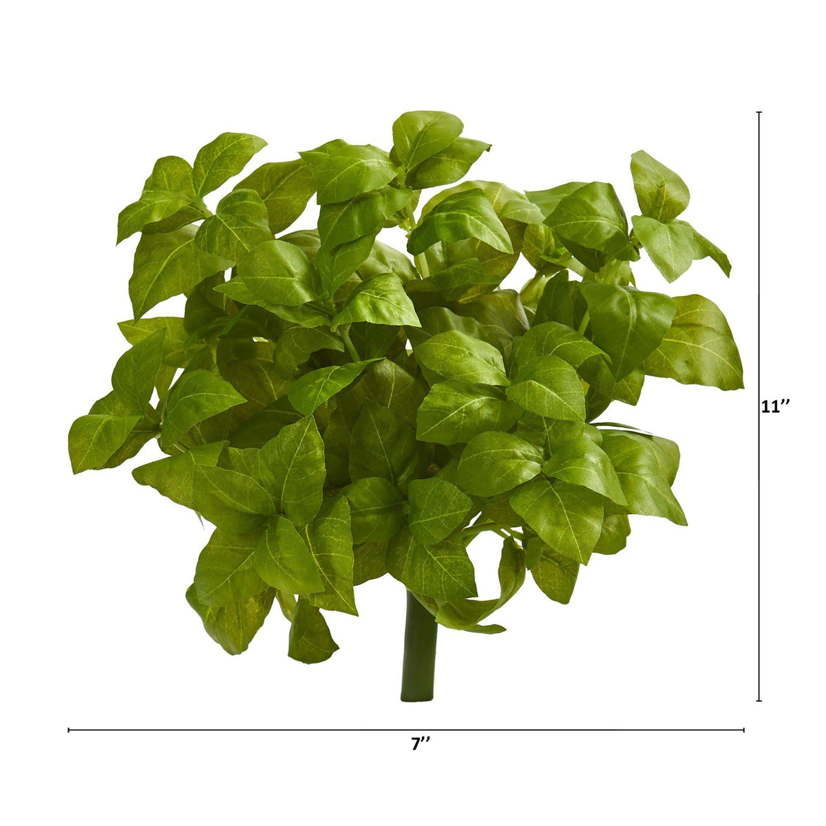11in. Artificial Plant Set of 6 Burgundy L41609