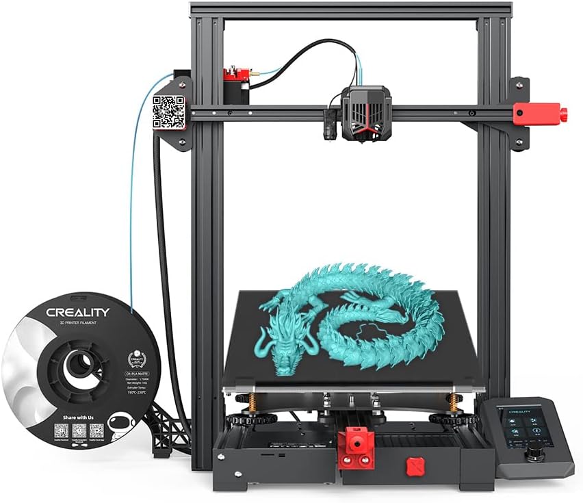 FDM 3D Printer with CR Touch Automatic Leveling Dual Z-axis 32-bit Silent Mainboard F357