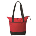 Carry Cold Cooler Tote Red Black Q350387