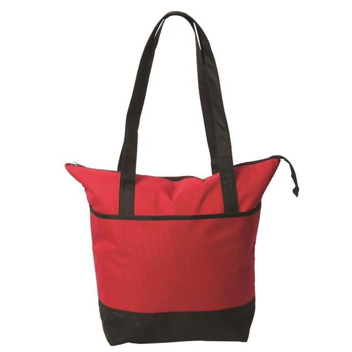 Carry Cold Cooler Tote Red Black Q350387