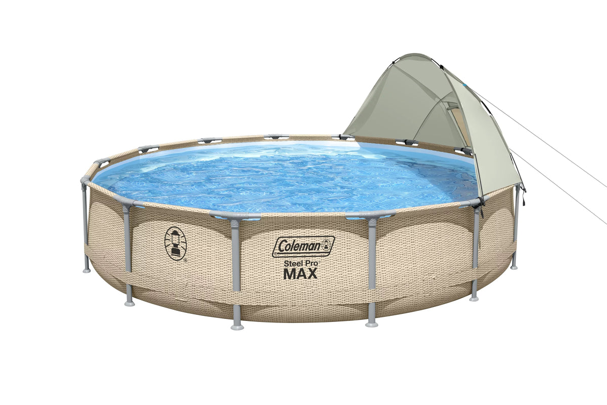 Round Metal Frame Above Ground Pool Set J5509