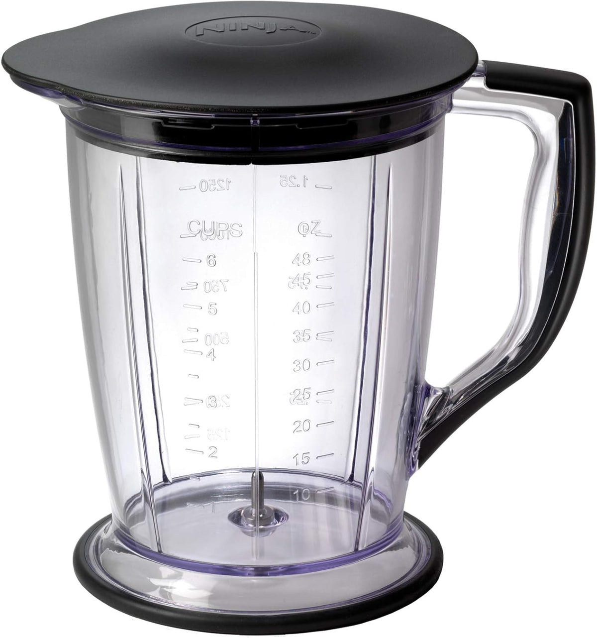Black Blender Food Processor with 48oz Pitcher D8620