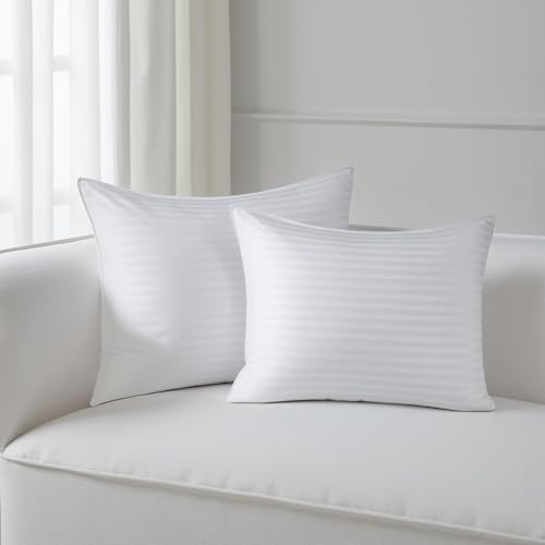 Down Alternative Cotton King Size Set of 2 Bed Pillows V539