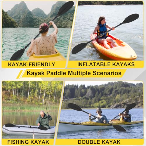Telescopic Kayak Paddle with Paddle Leash S419282