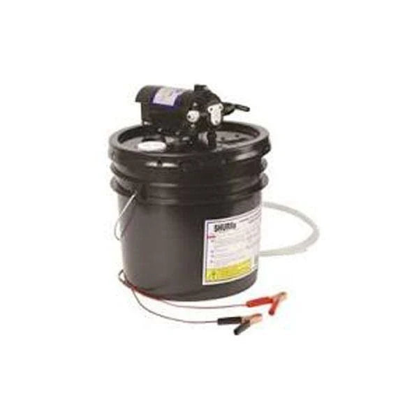 Oil Change Pump with 3.5 Gallon Bucket, 12 VDC, 1.5 GPM P9468