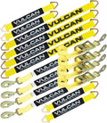 Axle Strap Tie Down Kit with Snap Hook Ratchet Straps Z7477