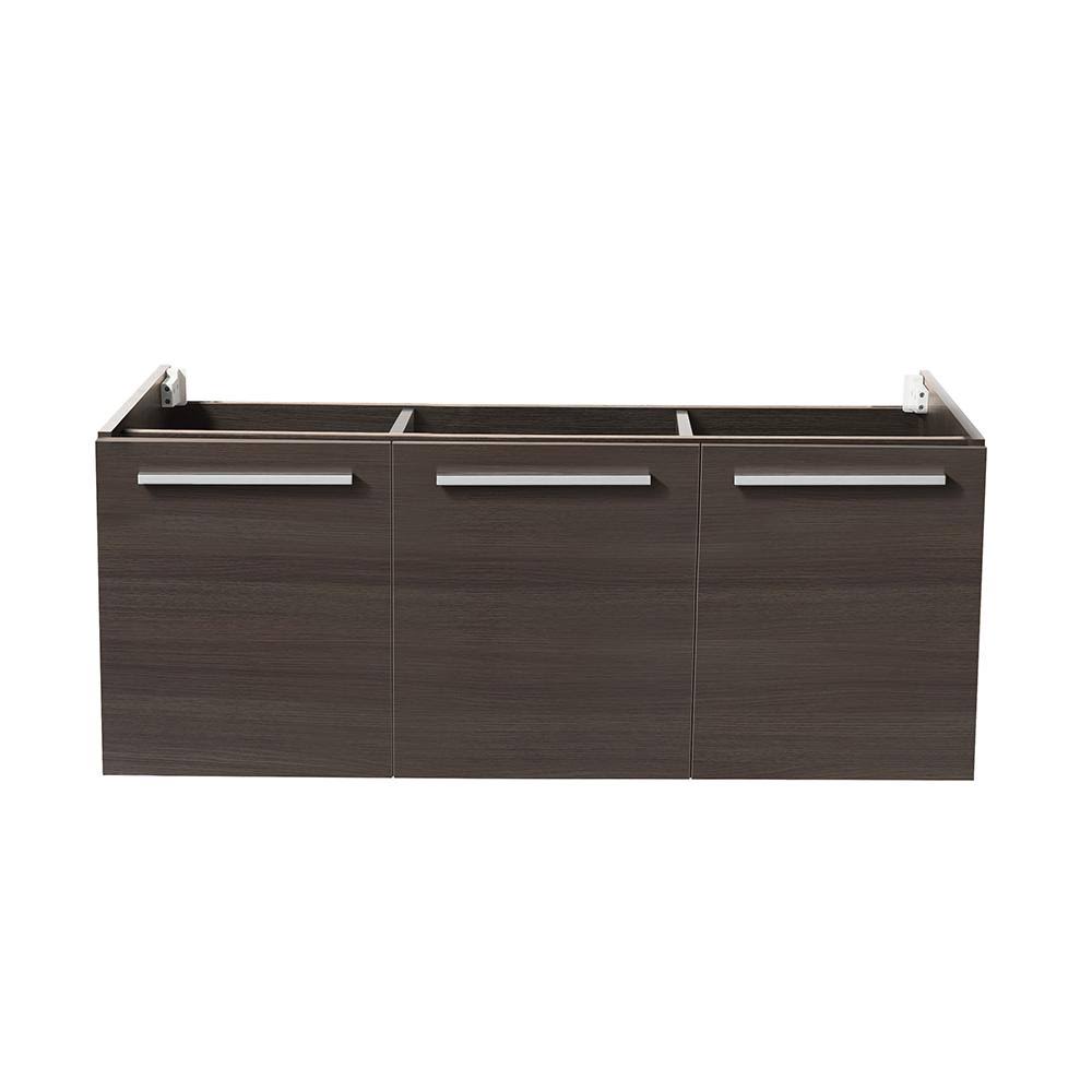 48x22 Gray Oak Wall Hung Bathroom Cabinet M65793