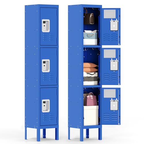Steel Storage Lockers Lockable (Grey) N31701