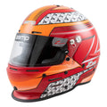 Red Orange Large Graphic Helmet D211742
