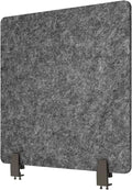 Clamp-On Acoustic Desk Divider Privacy Panel S997493