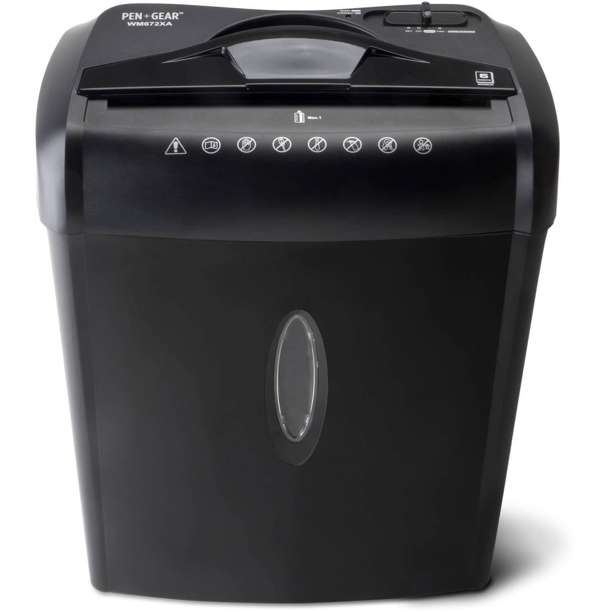 6-Sheet Crosscut Paper Credit Card Shredder L11559