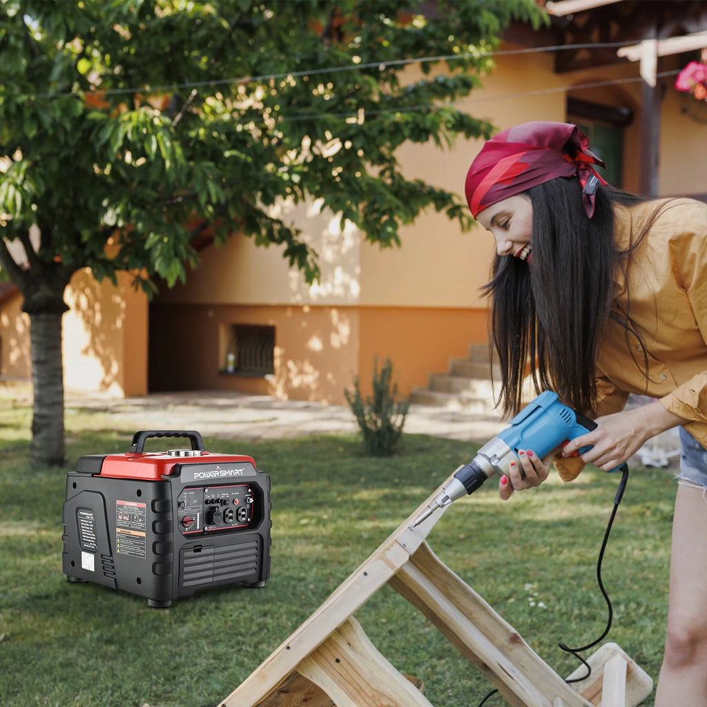 1500 Watt Portable Gas Power Inverter Generator T211