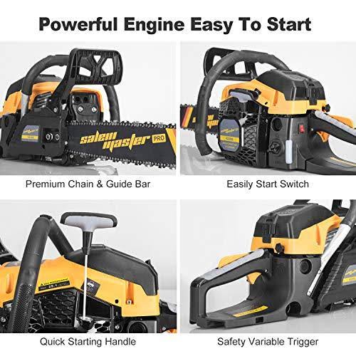 62 CC 2-Cycle Gas Powered Chainsaw W790
