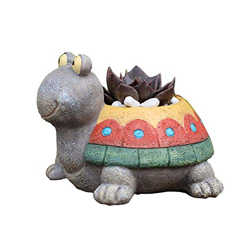 Turtle Resin Succulent Planter Q69640
