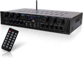 Wireless Bluetooth Stereo Receiver Amp 6 Channel 600Watt D4430