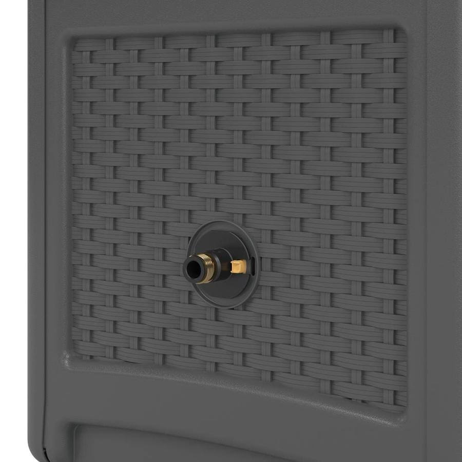 Wicker Hideaway Hose Cart J55694
