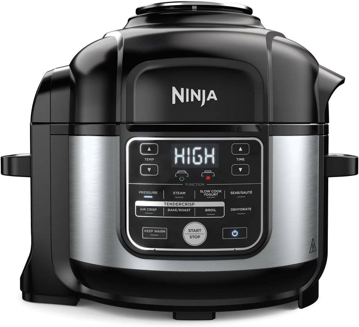 10-in-1 6.5-Quart Pro Pressure Cooker Air Fryer Multicooker, Stainless Z529