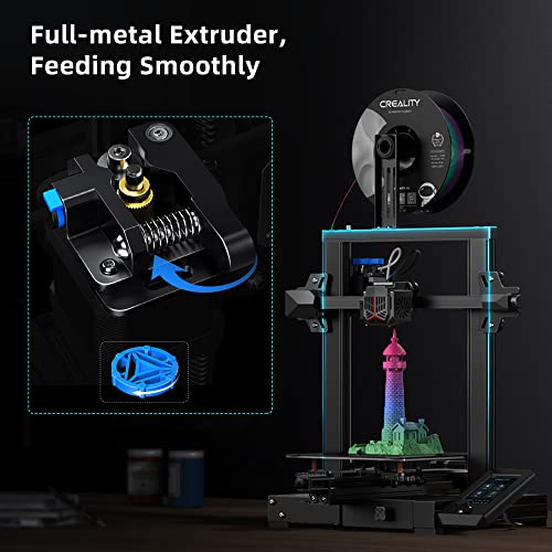 3D Printer with CR Touch Auto Leveling PC Spring Steel Platform 8.66x8.66x9.84 inch U8362