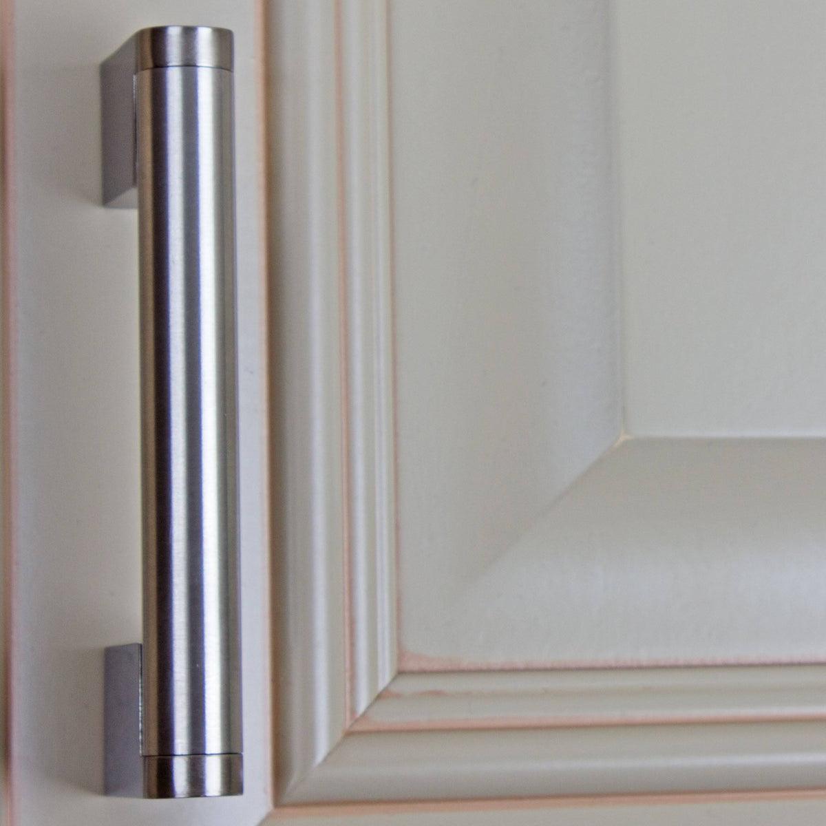 3.75-Inch Stainless Steel Round Cross Bar Cabinet Pull N228