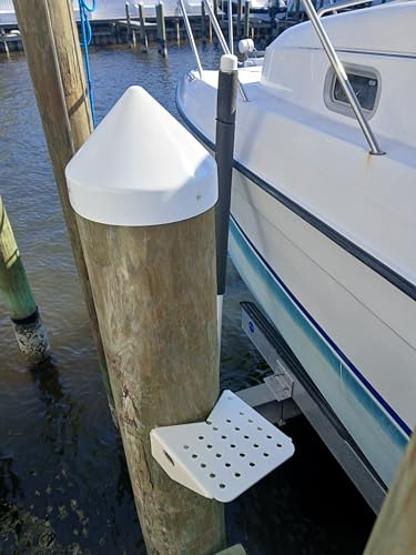 Aluminum Boat Dock Step with Powder Coat Finish Q87364