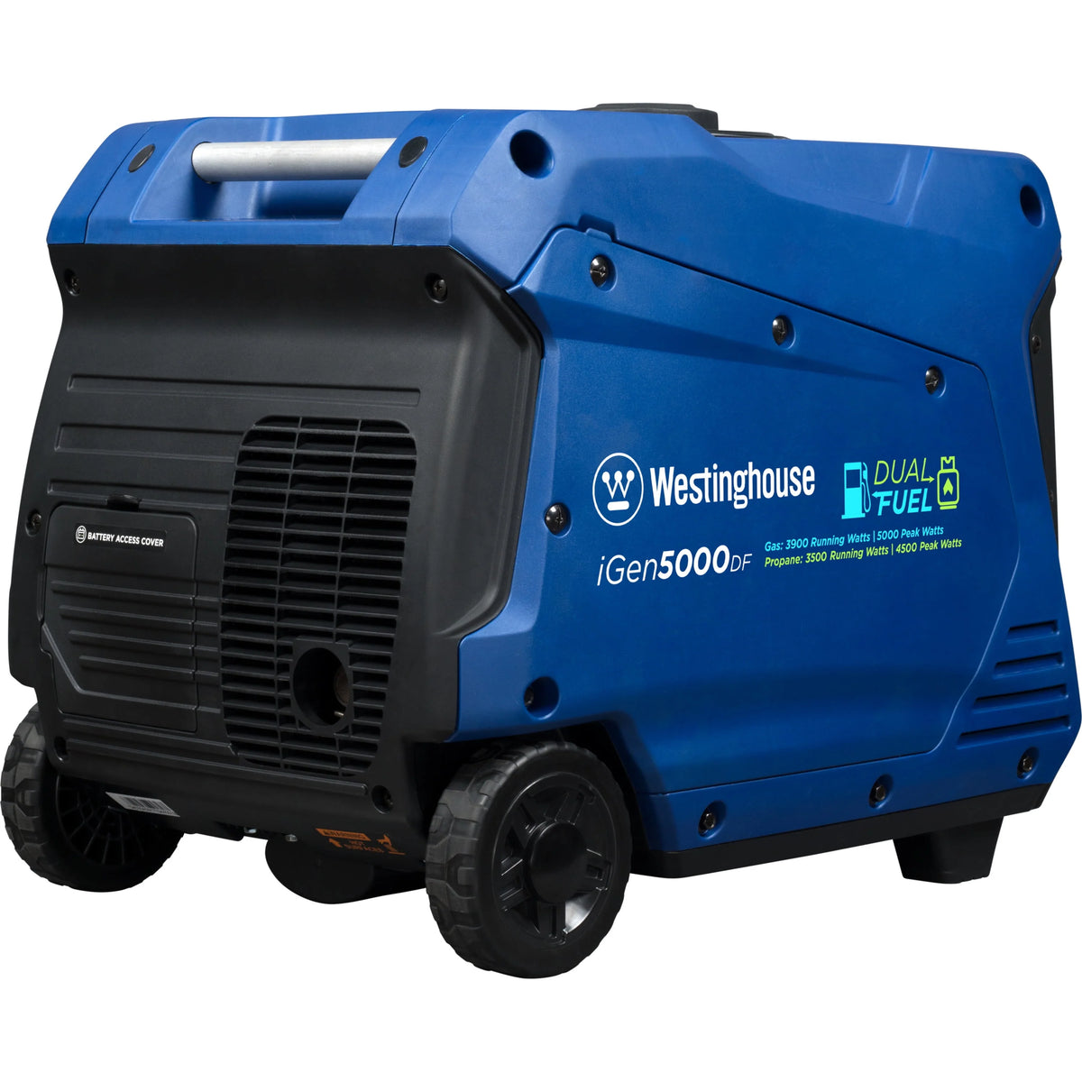5000 Peak Watt Dual Fuel Portable Inverter Generator J28651