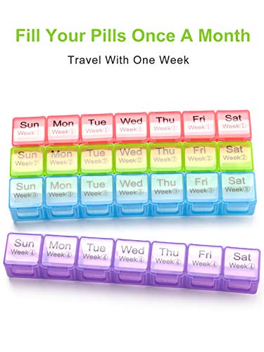 Large Monthly Pill Organizer 28 Day Medication Organizer M17917
