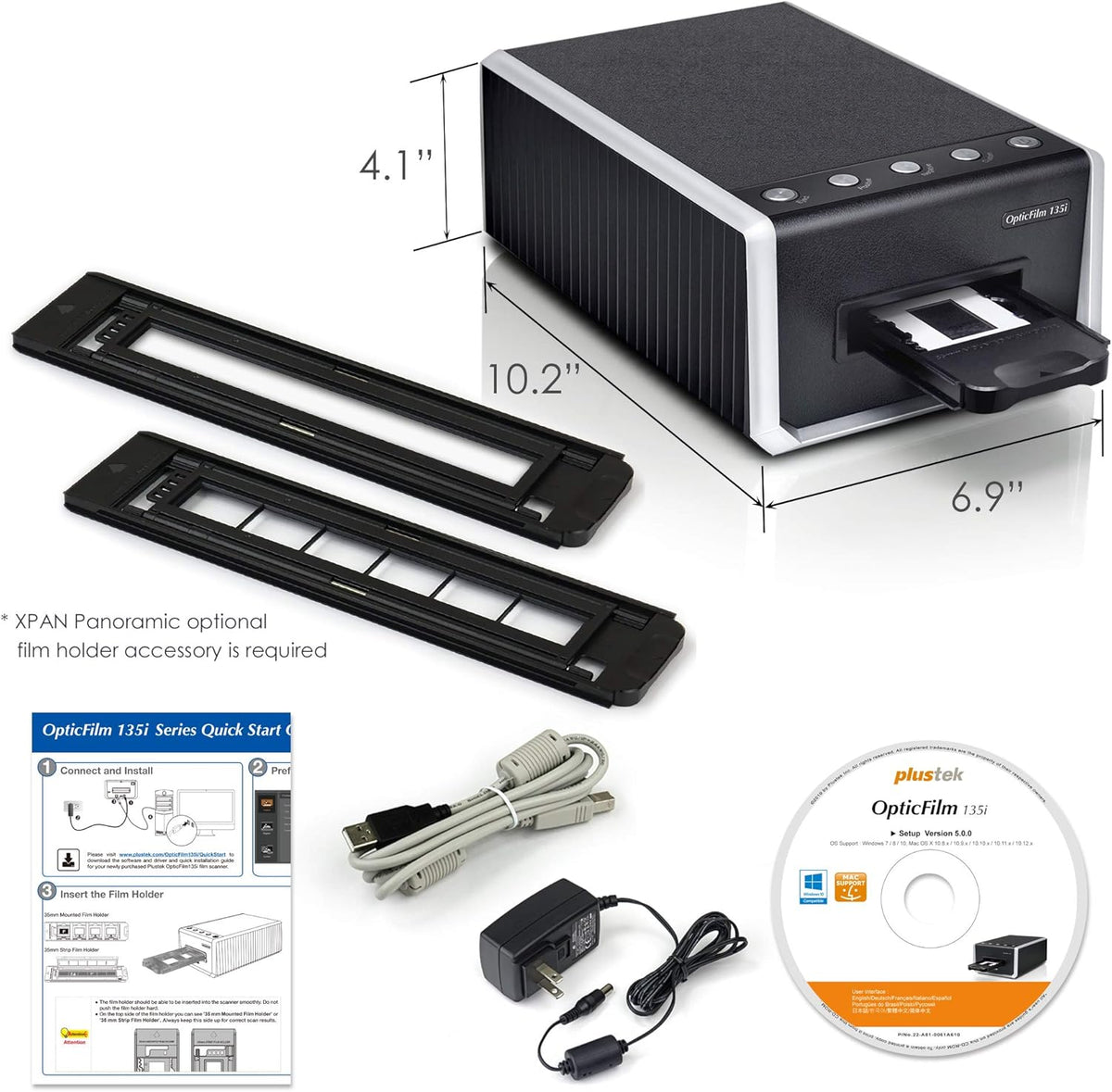 Automatic Film & Slide Scanner, 7200 dpi F3487