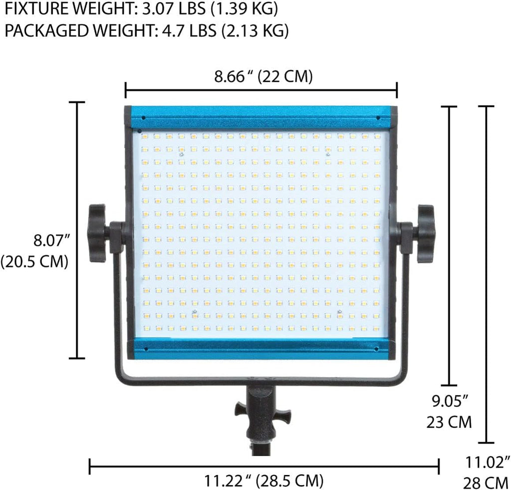 Bi-Color 3200K - 5600K LED Video Light K104