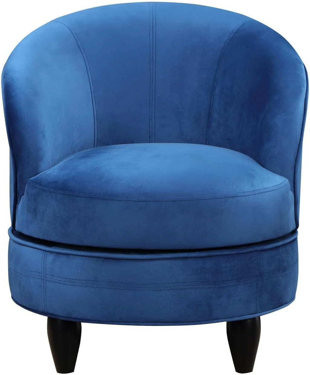 Blue Velvet Swivel Accent Chair W373765